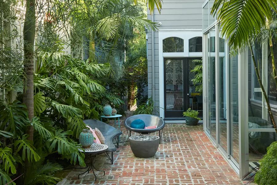 Un jardín pequeño en SF que vive en grande