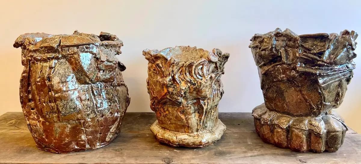 Ted Fullwood vessels at Flora Grubb Gardens SF