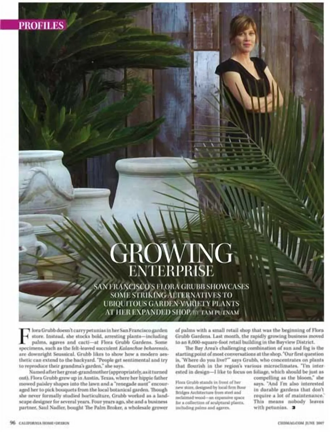California Home + Design, June 2007
