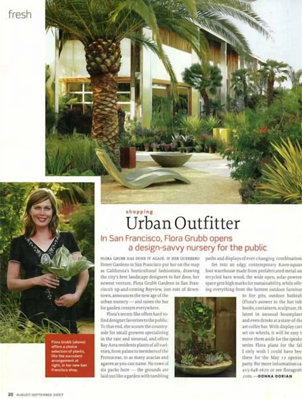 Garden Design, August 2007